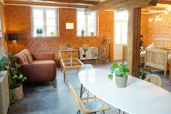  Alte Töpferei Friedrichstadt - Wohnzimmer