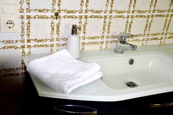  Haus Meeresluft Muschel St. Peter-Böhl - Badezimmer