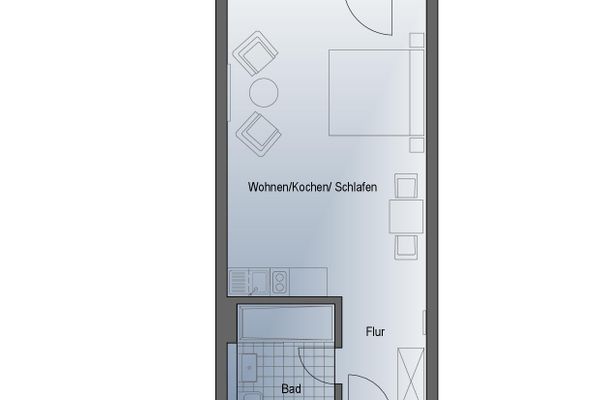 Haus Prerow Appartement 37 Zingst - Grundriss