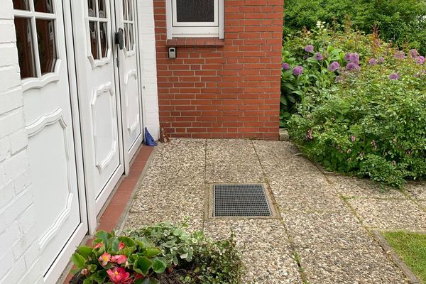  Klein Olversum Tönning - Eingangstür