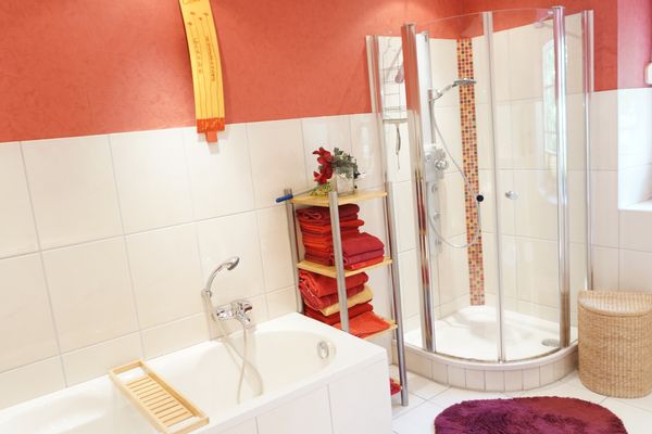  Liek Ut Poppenbüll,Osterhever,Tetenbüll - Dusche und Badewanne