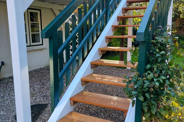  Marthas Insel Halbinsel Eiderstedter - Außentreppe