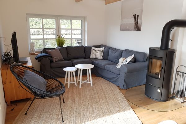  Min leev Katen Poppenbüll,Osterhever,Tetenbüll - Wohnzimmer