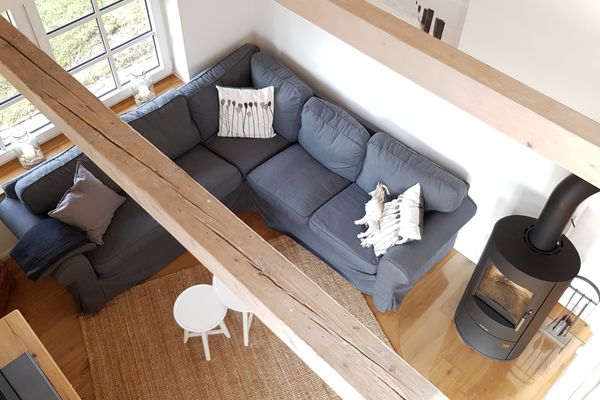  Min leev Katen Poppenbüll,Osterhever,Tetenbüll - Sofaecke