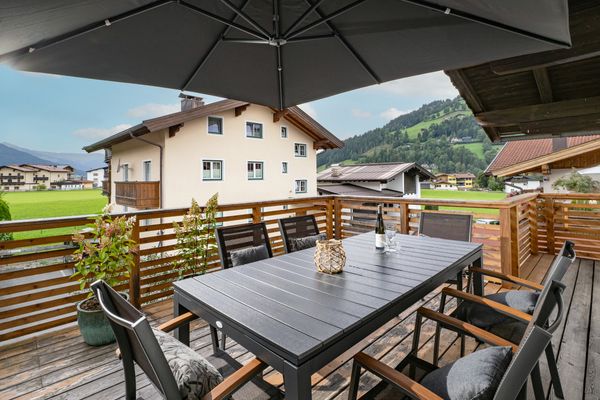  Appartement Sepp modernes Appartement mit 2 Schlafzimmern - by NV-Appartements Westendorf - Balkon