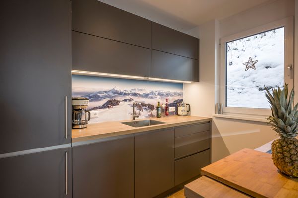  Goasblick modernes Appartement mit 2 Schlafzimmern - by NV-Appartements Kirchberg in Tirol - Küche / Küchenzeile