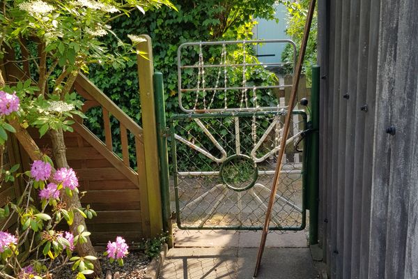  Muschelkästchen OG Tönning - Gartentür