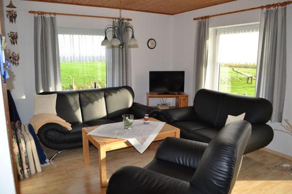  Nickelswarft 2 Poppenbüll,Osterhever,Tetenbüll - Sofaecke mit TV