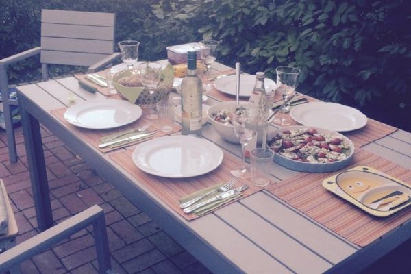  Nordseetraum Garding - Gartentisch