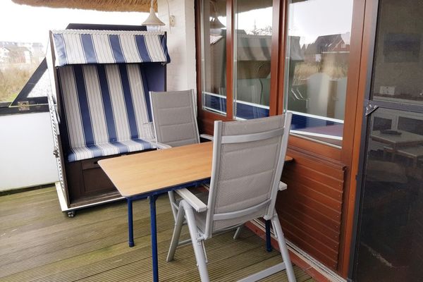 to the Beach St. Peter-Ording - Balkon