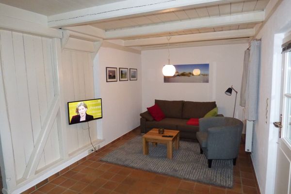  Wasserkoog 22 Poppenbüll,Osterhever,Tetenbüll - Sofaecke mit TV