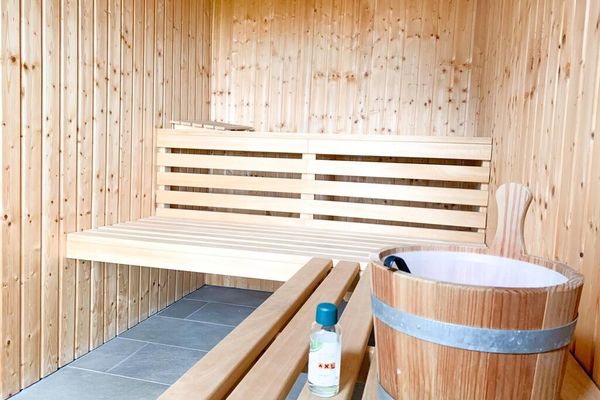  Weiße Reetdachkate Poppenbüll,Osterhever,Tetenbüll - Sauna