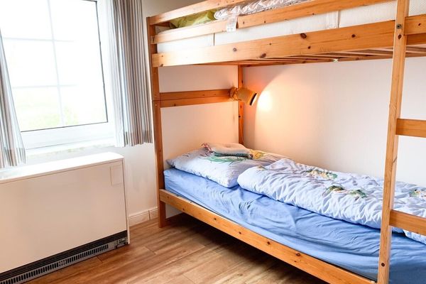  Weiße Reetdachkate Poppenbüll,Osterhever,Tetenbüll - Hochbett