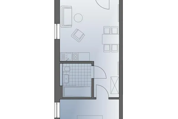 Haus Zingst Appartement 20 Zingst - Grundriss