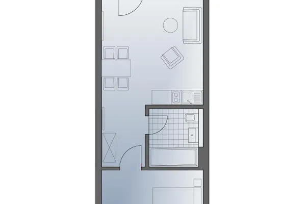 Haus Zingst Appartement 21 Zingst - Grundriss