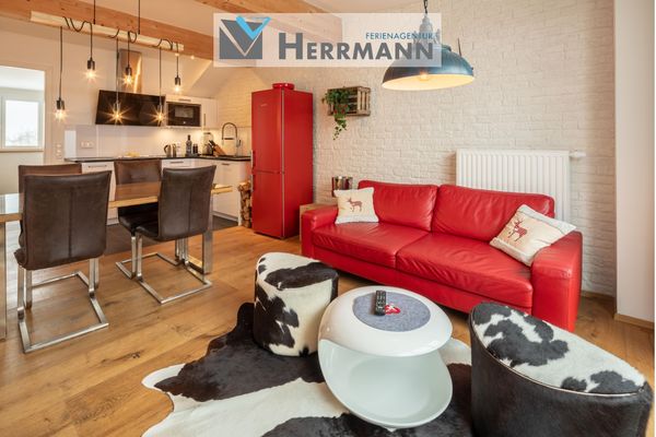 Chalet am Breitenberg Appartement CB 08 Ferienwohnungen in Pfronten - Wohnzimmer