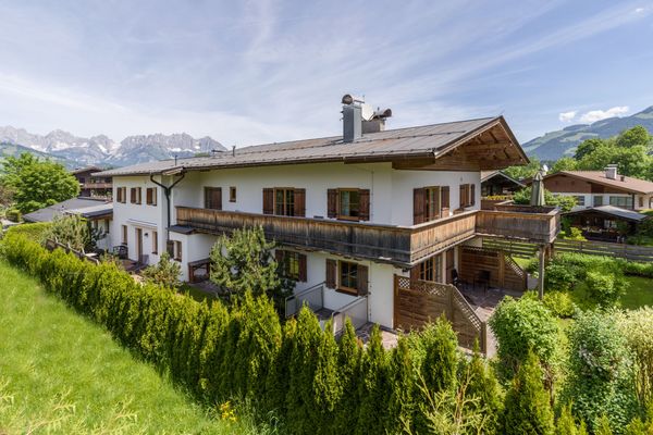  Das Chalet Kleines Appartement mit Garten - by NV-Appartements Kitzbühel - Vogelperspektive