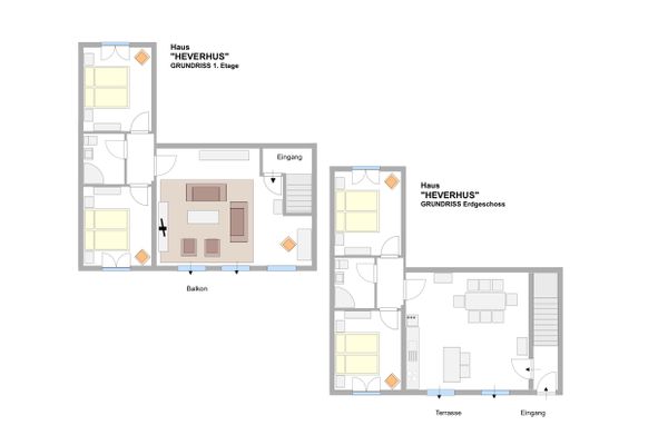  HeverHus Tating - Wohnungsaufteilung