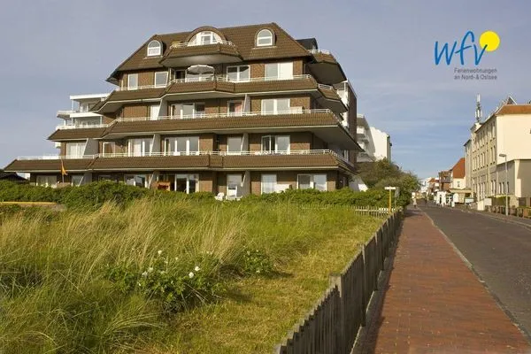 Hauptansicht Haus Strandblick Ferienwohnung 19