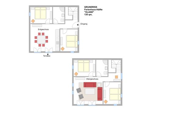  Oland Tating - Wohnungsaufteilung