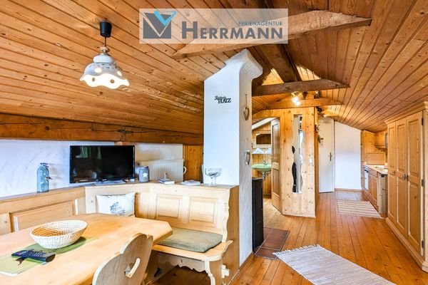  Ferienwohnung Edelsbergblick Ferienwohnungen in Hopferau - Wohnzimmer