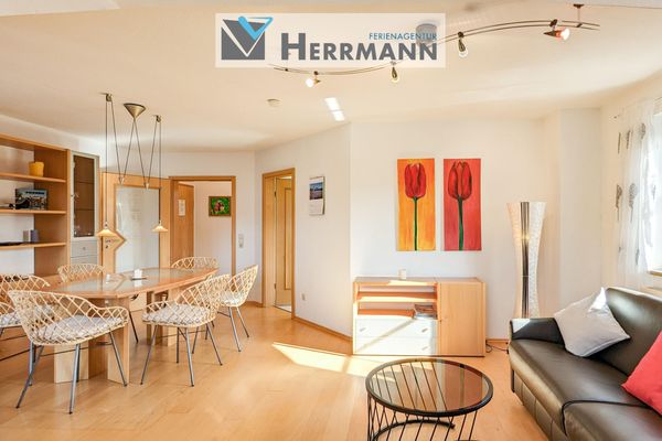  Ferienwohnung Schmölzer Ferienwohnungen in Roßhaupten - Wohnzimmer