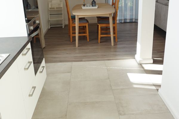  Beach Walk EG St. Peter-Ording - Küche mit Esstisch