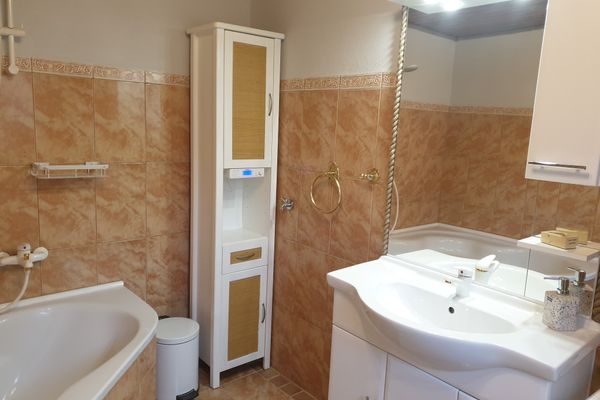  Apartment zum Windflüchter Wieck - Gäste-WC