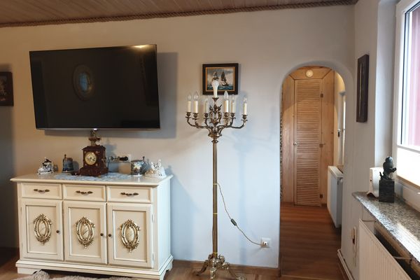  Apartment zum Windflüchter Wieck - Wohnzimmer