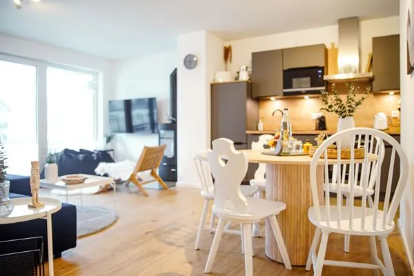 Wohnzimmer Gebirgsresort Ferienwohnung 3.2.3