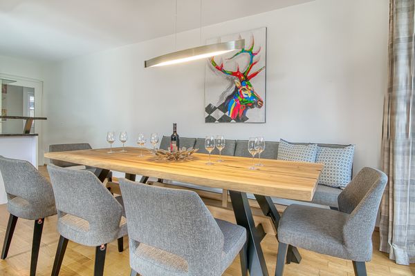  Appartement Golf & Glacier View  - Wohnzimmer