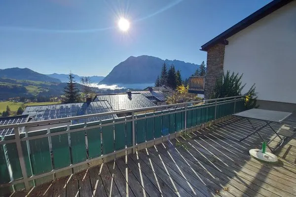 Balcony  Ferienhaus Almrausch by FiS - Fun in Styria