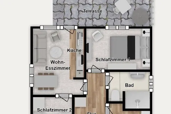 Grundriss Ferienhäuser Weerts Gatt Ferienhäuschen 6