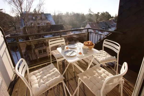 Balkon  (STA200) Ferienwohnung "Dünengras"