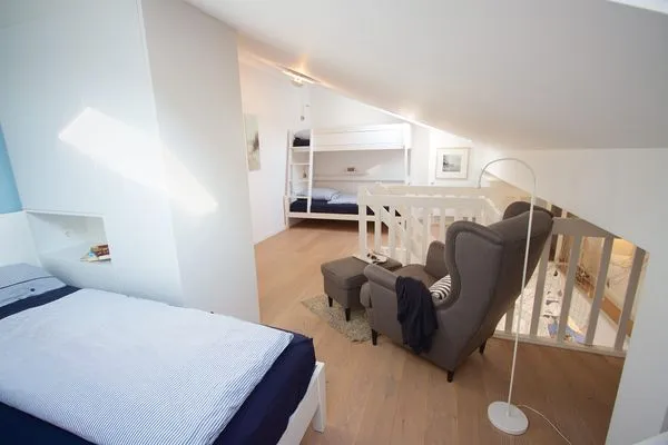 Schlafzimmer  (STA200) Ferienwohnung "Dünengras"