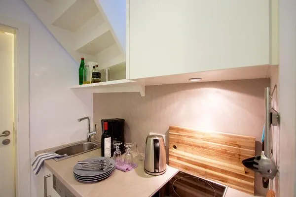 Küche / Küchenzeile  (STA200) Ferienwohnung "Dünengras"