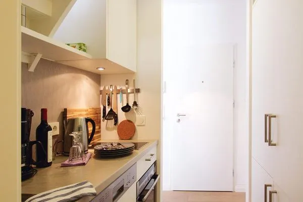 Küche / Küchenzeile  (STA200) Ferienwohnung "Dünengras"