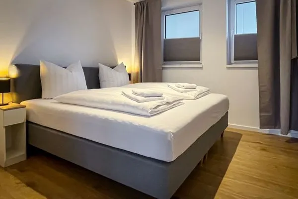 Schlafzimmer Gebirgsresort Ferienwohnung Schanzenblick