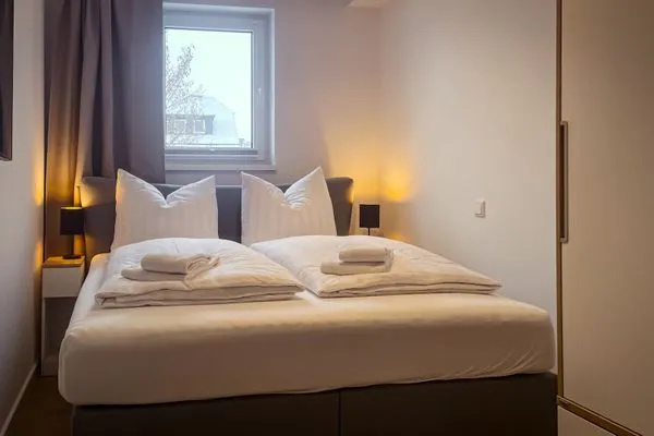 Schlafzimmer Gebirgsresort Ferienwohnung Schanzenblick