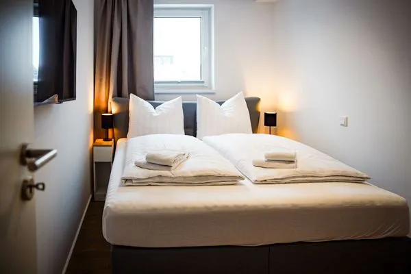 Schlafzimmer Gebirgsresort Ferienwohnung Schanzenblick