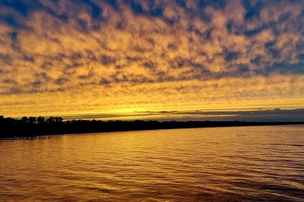 Sonnenuntergang Residenz am Strand Wohnung 1-21