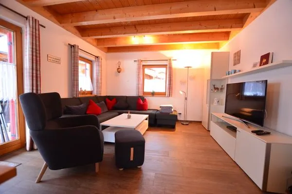 Wohnzimmer  Alpenliebe - Feriendorf Via Claudia Haus 58