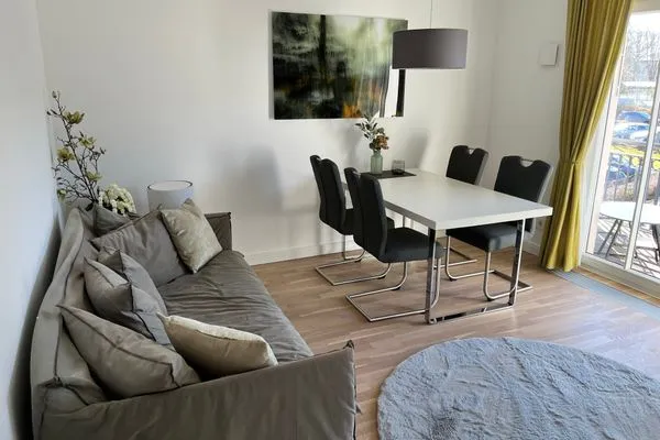 Wohnbereich Logierhaus Friedrich WE 12 - "Dünenglitzern"