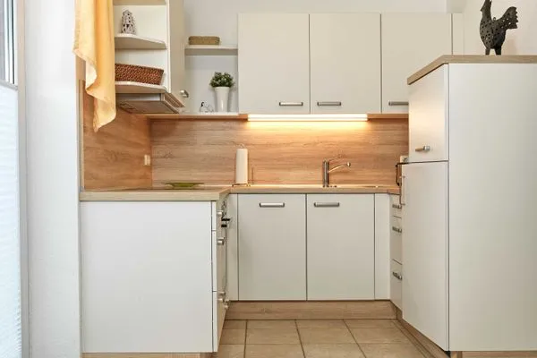 Küche / Küchenzeile Ferienwohnungen Fischerstieg Pier 17