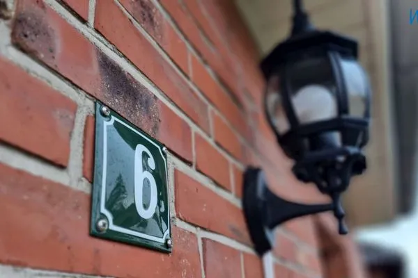 Fassade / Eingang Ferienhäuser Weerts Gatt Ferienhäuschen 6