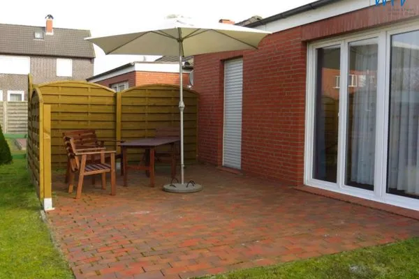 Terrasse Ferienhäuser Weerts Gatt Ferienhäuschen 6