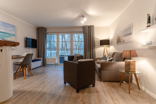 Friesenresidenz Ferienwohnung Sanddorn in der Friesenresidence Bad - Wohnzimmer