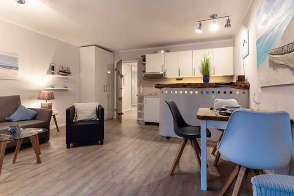 Friesenresidenz Ferienwohnung Sanddorn in der Friesenresidence Bad - Wohnzimmer