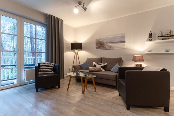 Friesenresidenz Ferienwohnung Sanddorn in der Friesenresidence Bad - Wohnzimmer