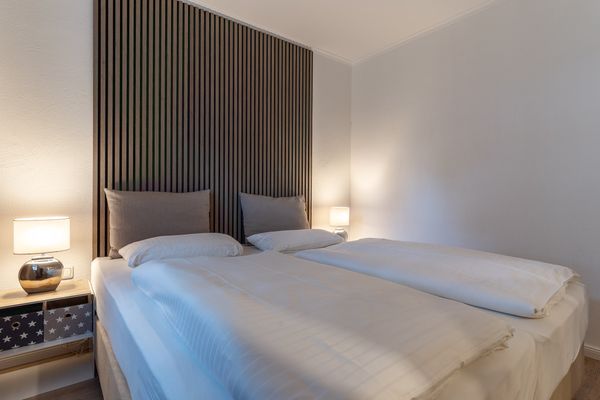 Friesenresidenz Ferienwohnung Sanddorn in der Friesenresidence Bad - Schlafzimmer